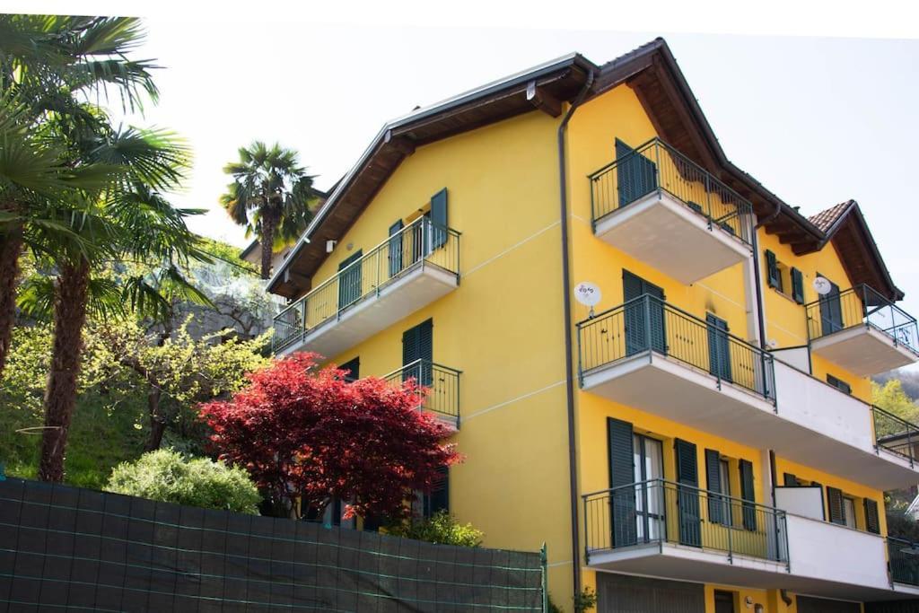 Ca' Gialla 2 - Sul Lago Di Lugano, Terrazza E Parcheggio - Cadegliano Viconago Экстерьер фото